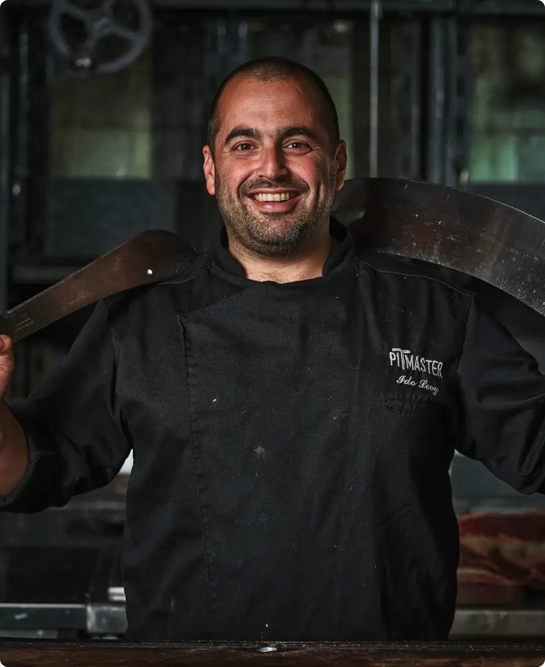 Portrait of pitmaster Ido Levy